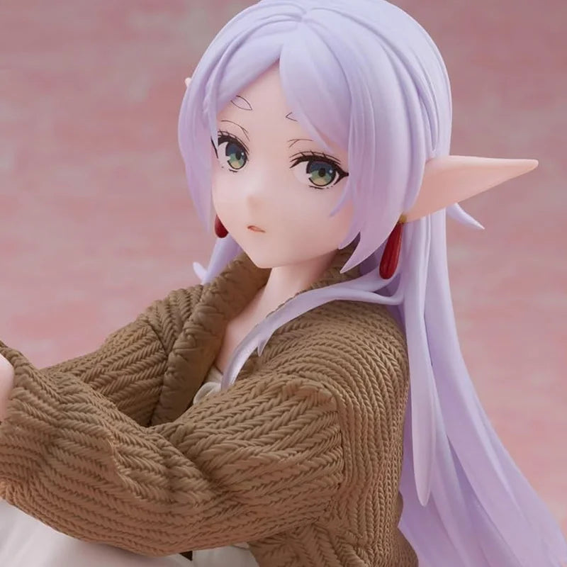 Taito Frieren Beyond Journey'S End Anime Figure Frieren Reading Action Pvc Models Collectible Customized Toys Statue Kids Gifts Taito Frieren Beyond Journey'S End Anime Figure Frieren Reading Action Pvc Models Collectible Customized Toys Statue Kids Gifts